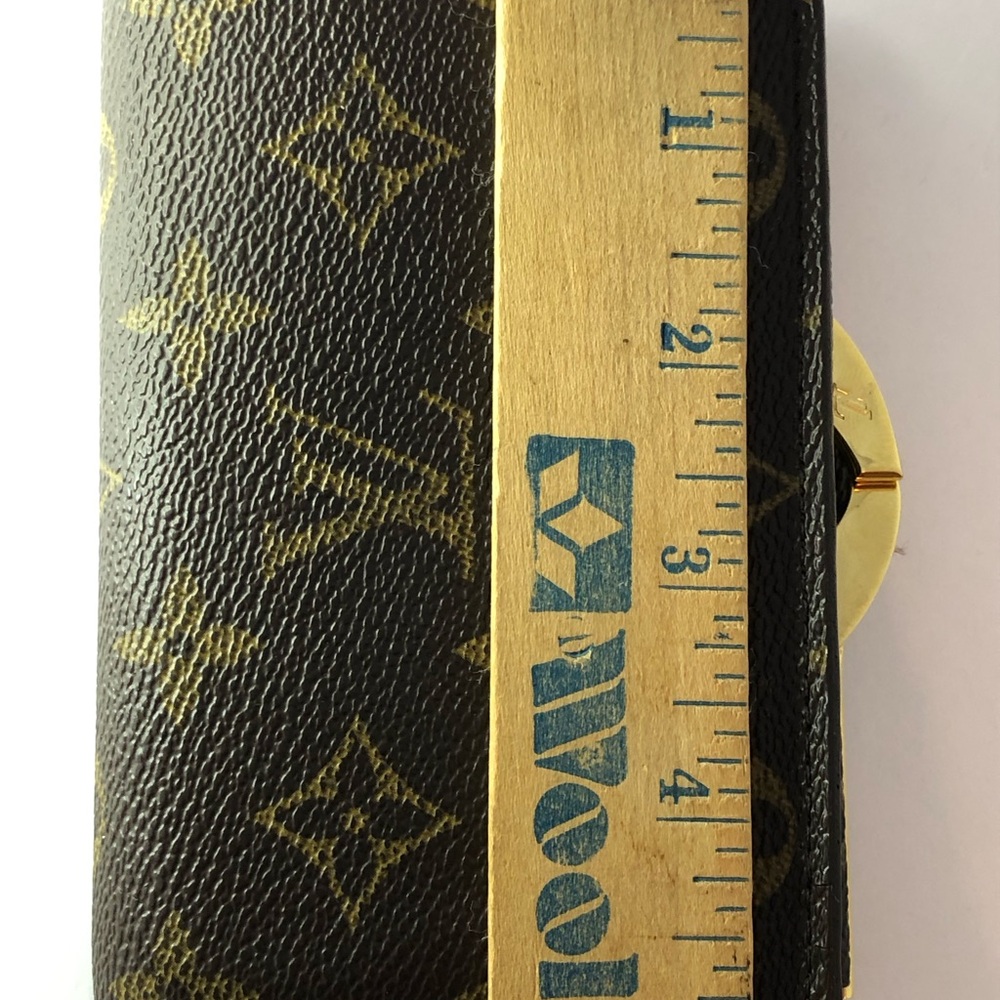 Louis Vuitton Monogram Canvas Small Wallet in Brown and Gold - Picture 16 of 16